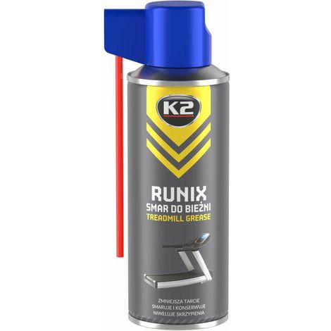 LUBRIFICANTE K2 PER TAPIS ROULANT RUNIX 400ML