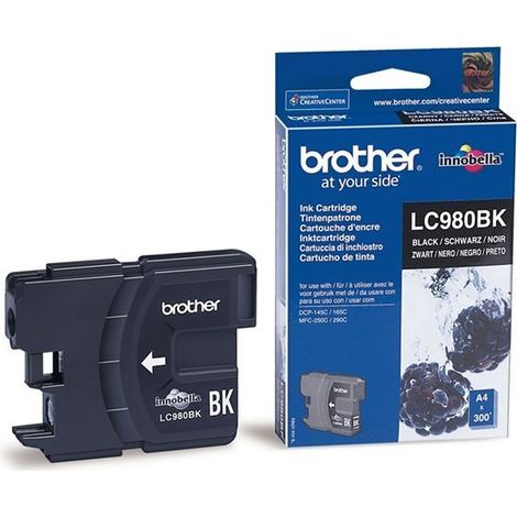 Cartucho de Tinta Original Brother LC-980/ Negro (1/5)