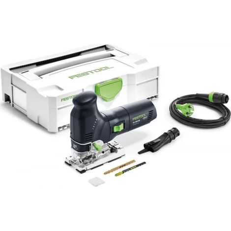 Festool – Scie sauteuse pendulaire 720W – Profondeur de coupe 120mm – Réglage de la course pendulaire 4 étapes – Inclus 2 lames et Systainer - PS 300 EQ (1/5)