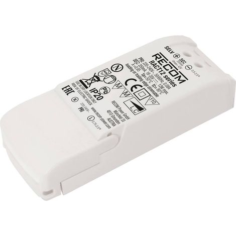 RECOM Driver per LED 12 W 350 mA 18 - 35 V/DC 1 pz.