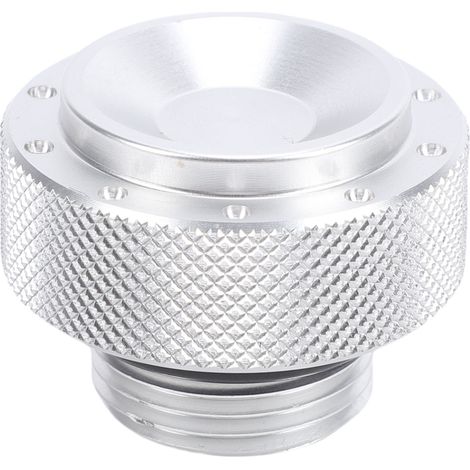 Bouchon de couvercle de vis de remplissage d'huile moteur de moto CNC6063, remplacement en aluminium pour Continental 650 GT 2019 – 2024 argent. (1/4)