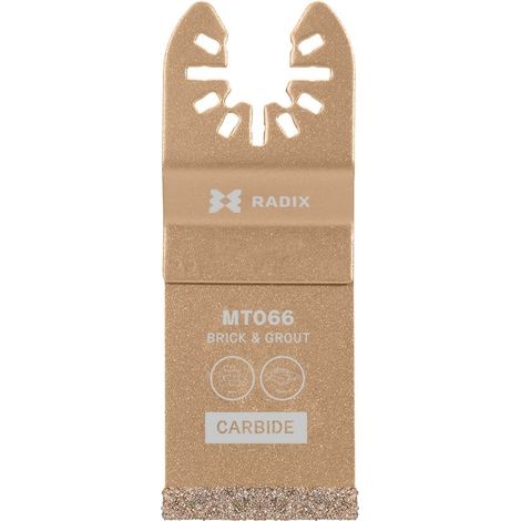 Lame multitool - Radix - Carbure - 40 x 34 mm - 40-50 grit (1/3)