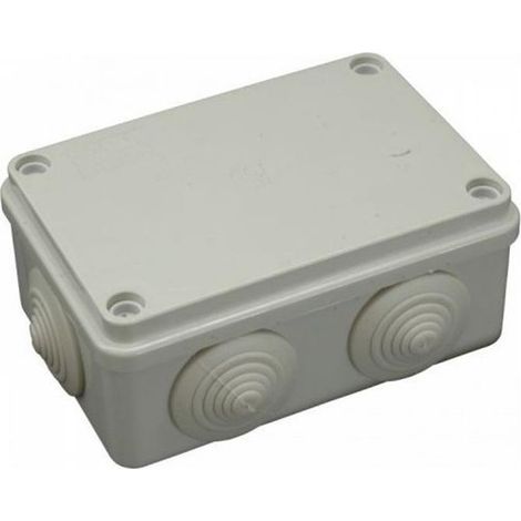 Caja de superficie S-Box 206 - 120x80x50, 6 prensaestopas, IP65