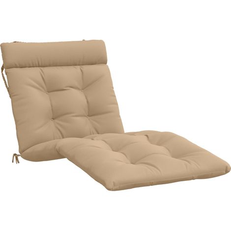Cuscino per Lettino VIANEN 100% Poliestere Sabbia vidaXL (1/5)