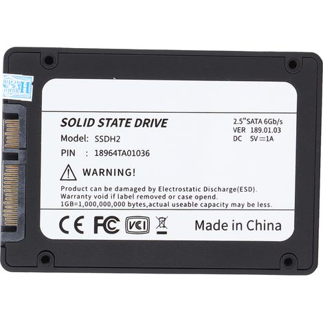 2,5-Zoll-Hochgeschwindigkeits-SSD-Festplatte mit 240 GB für Laptops und Desktop-PCs (1/5)