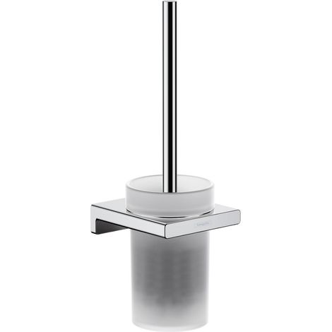 hansgrohe AddStoris Wall Mounted Toilet Brush Holder Chrome Modern - 41752000 (1/5)