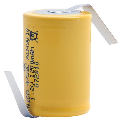 NX - Accu NiCd 4/5SC 1.2V 1200mAh HBL