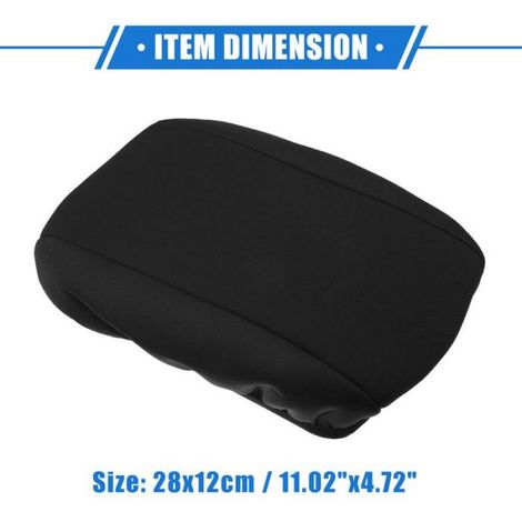 Armlehnenbezug, Schutzhülle für die Armlehne des Chevy Cruze (2017–2019), aus schwarzem Neoprengewebe (1/5)