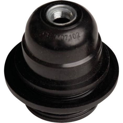 Portalamparas baquelita semiroscado E27 Negro GSC 002200734 (1/2)