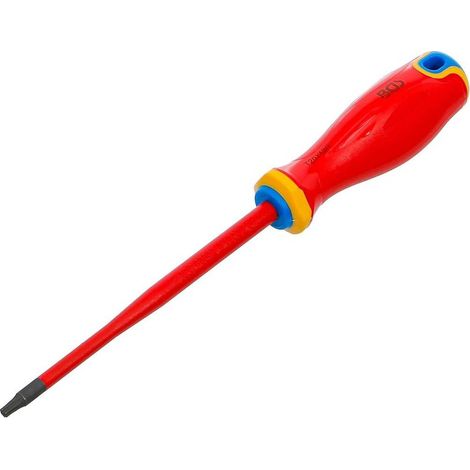 Tournevis VDE Pointe Extra Fine Profil T20 - 29,5 cm - Isolation et Précision, Acier, 1000 V - D-Work (1/5)