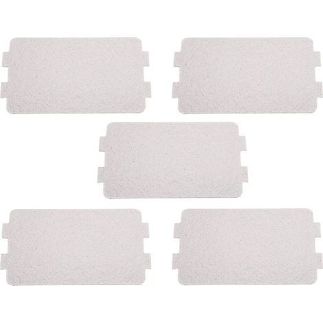 Feuilles de Plaque de mica pour Four à Micro-Ondes, Accessoire de réparation de Remplacement pour Micro-Ondes de Cuisine, Couvercle de Guide d'ondes Universel pour la réparation du Four 5 pièces (1/5)