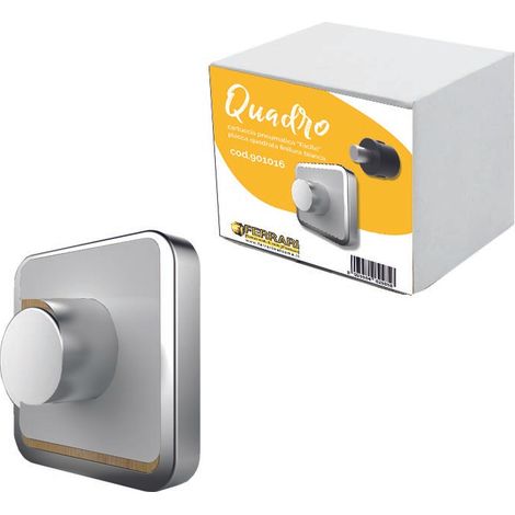 Cartuccia con placca di ricambio per cassette wc incasso placca quadra rovere colore rovere