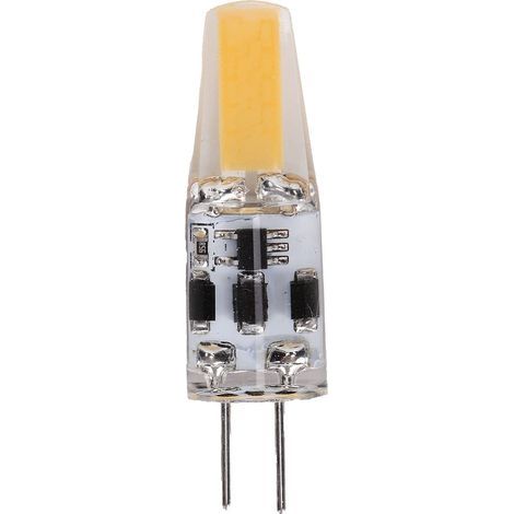 Lot ampoules G4 – 3W 300LM – AC/DC 12-24V – bi-broches – blanc chaud – paysage / suspendues / sous armoire / encastrées / maison (1/5)