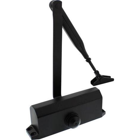 Ferme-porte Closura avec bras ciseaux DR 122 noir - 0023.480122 (1/3)