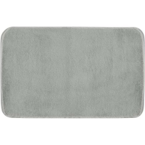 Sapho Gedy Badaccessoires - Badezimmermatte 50x80 cm, rutschfest, grau 96FY508008 (1/5)