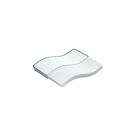 Matelas en mousse à mémoire de forme blanc 140x190x17