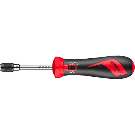 Tourneis dynamométrique 1/4 1-5 Nm Teng Tools 1492TSD