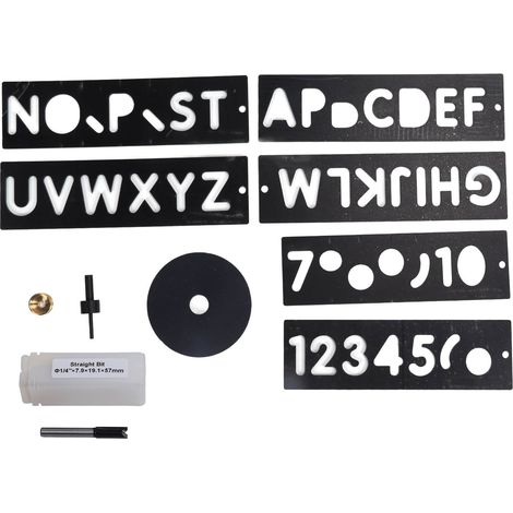 Kit de fabrication de panneaux, découpe Laser en plastique, modèle de sculpture de panneau d'affichage léger pour le travail du bois (1/5)