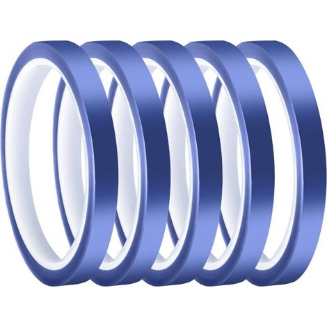 Sublimations-Heizband, 5 Rollen, 10 mm x 33 m, hochtemperaturbeständig und rückstandsfrei