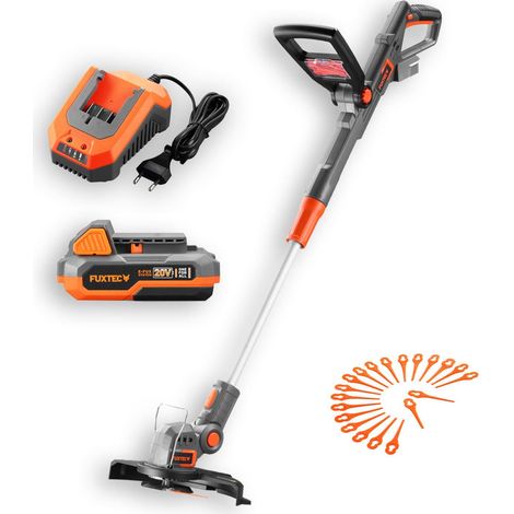 FUXTEC lawn trimmer with battery 20V FX-E1RT20 Electric brush