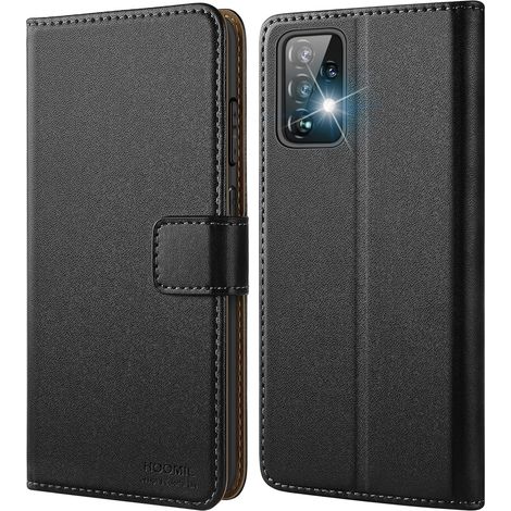 CUSTODIA COVER PER SAMSUNG GALAXY A52 5G/4G NERA CHIUSA CON APERTURA (1/5)