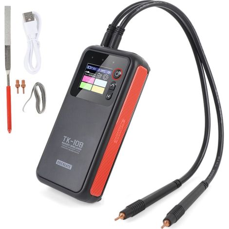5000mAh Akku-Punktschweißgerät, Tragbares Punktschweißgerät mit Farb-LCD-Display, Nickelblech-Schweißgerät, 1200A (1/4)