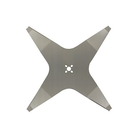 Lama a 4 denti incurvata adattabile per robot Ambrogio serie L100, L60 - Herkules Oscar 4WD ZBS - Wiper Runner Xk, Xkh, Xp, Yard W
