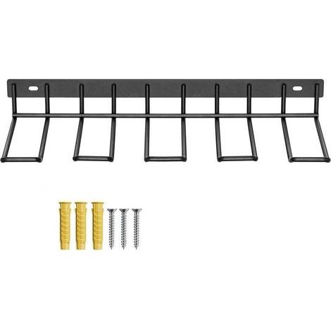 Lot de 2 supports de rangement muraux pour outils électriques, porte-forets épais et robuste, organiseur de forets pour outils sans fil (1/4)