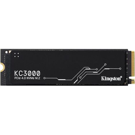 SSD Kingston KC3000 de 2 TB M.2 2280 PCI-E x4 Gen4 NVMe (1/4)