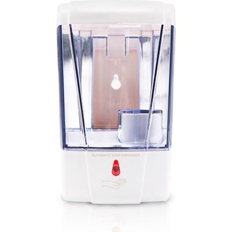 Distributeur automatique de savon 700 ml blanc (1/5)