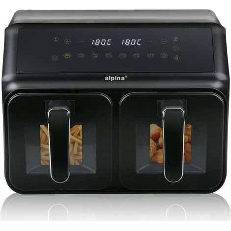alpina Friteuse à air chaud Noir H33xl40.6xL43.8cm (1/5)