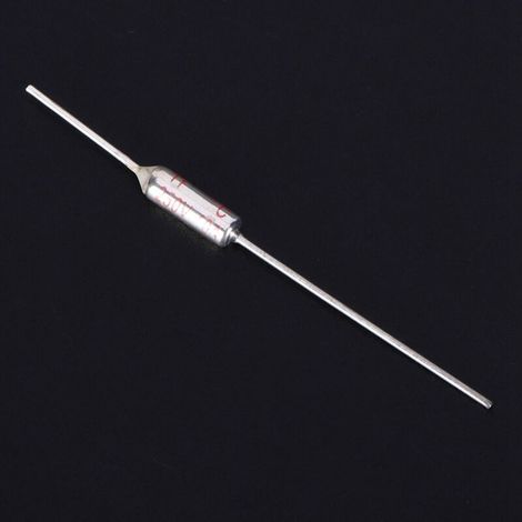 10 Stück Thermosicherungen, Metallabschaltung, 250 V AC, 10 A, TF, 72–250 °C, 121 °C