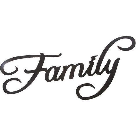 Familienbuchstabe Wort Holz Hängeschild Wandaufkleber Zimmer Heimdekor Ornament