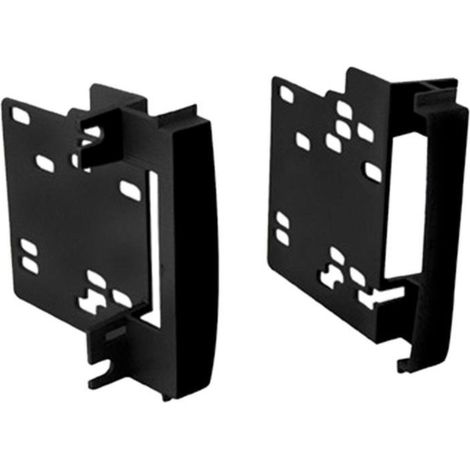 Support autoradio 2DIN compatible avec Chrysler Dodge Jeep VW ap07 Noir