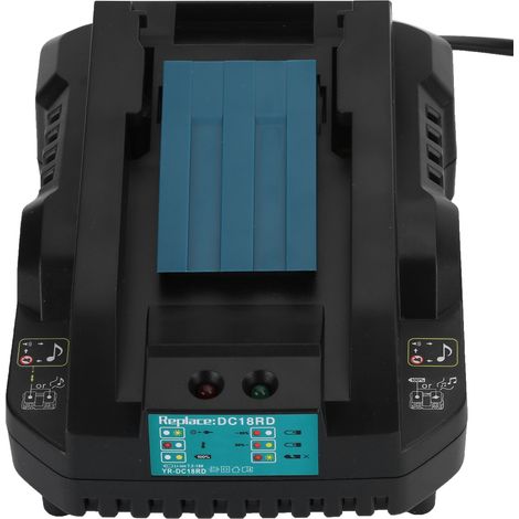 Chargeur de batterie au lithium 4A pour outils électriques Makita DC18RC 14,4 V/18 V, 100-240 V, 50-60 Hz, prise européenne (1/5)