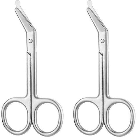 Ostomy Scissors - Ostomy Pouch Scissors, blunt tip, for colostomy/ileostomy care (2 pieces)
