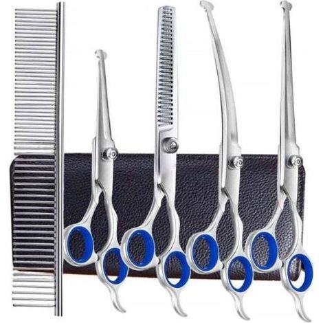 Outils de coupe de sécurité professionnels 6 en 1 en acier inoxydable 4CR pour chiens, XU, Chats et animaux - KZQ (1/3)