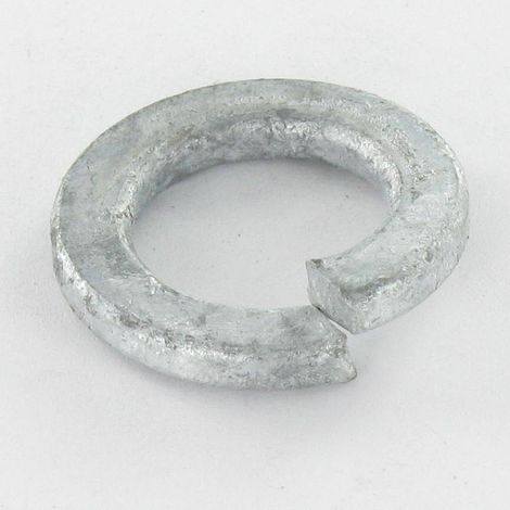 Rondelle Grower Pour Vis M16 Forte tenue à la corrosion Acier galvanisé à chaud-100 pièces
