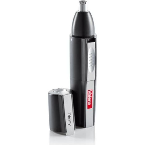 Valera 624.02 Trimmy Rifinitore Peli Naso e Orecchie lame acciaio inox alimentazione batteria AA colore Nero