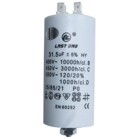 Condensateur 31.5 Mf 400 V 9010181 Pour LAVE LINGE (1/3)