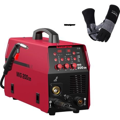 Saldatrice, funzionalità 6 in 1, uscita 200 Amp, B (1/2)