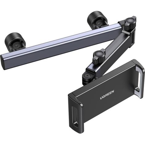 Supporto per poggiatesta auto ugreen LP904 per smartphone o tablet da 4,7-12,9" (nero)