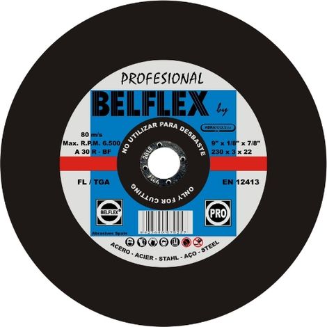 Disco FL/TGA A30RBF FL/TGA 230X3X22 A30RBF