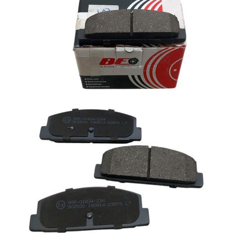 Kit 4 pastiglie freni compatibili per mazda 323 c iv  f v  f vi  s iv  s vi