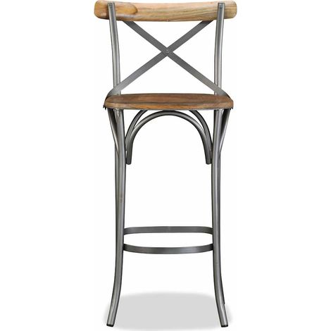 Maison Exclusive - Barhocker Mango Massivholz (1/5)