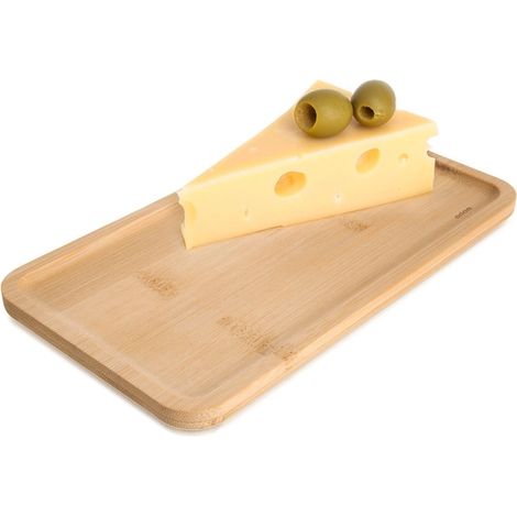 Bamboo snack platter rectangular 20x11 cm 235492400 (1/5)