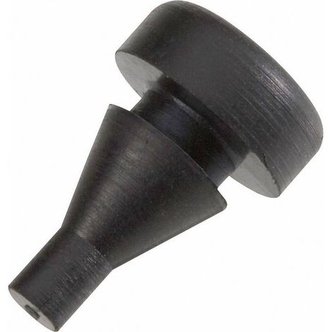 Vérin pour meuble en caoutchouc – Longueur 10 mm – Hauteur 14.5 mm – Fixation par enfoncement – 1 pièce – Pb Fastener (1/3)