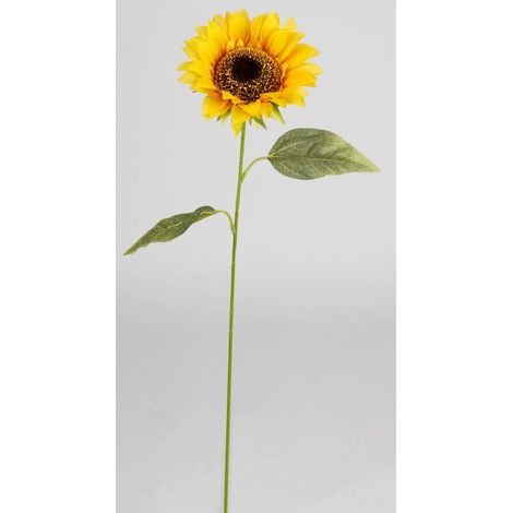 12x Künstl. Sonnenblume L=63cm Kunstblume Deko Wohnaccessoires wohnen Sommer Set