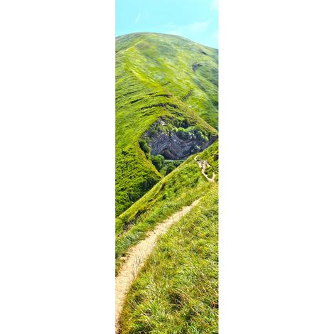 Tableau sur toile montagne d'Harpea 30x97 cm - Impression sur Toile Murale Décorative - Image imprimée en HD sur Toile - Toile sur Châssis en Bois FSC - Fabriqué en France (1/4)