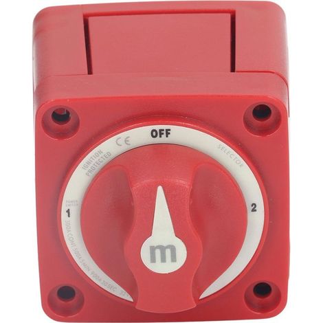 Interrupteur de déconnexion de batterie 300A, 3 positions 4 vitesses, mise sous tension et arrêt sensible, pour camping-car, marine et automobile (1/5)